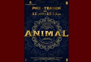 Roaring Excitement: Sandeep Reddy Vanga’s directorial ‘Animal’ starring Ranbir Kapoor announce Pre-Teaser tomorrow!