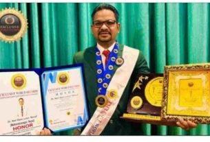 Dr. Nari Ram Luhar ‘Binod’ Honored by Exclusive World Records